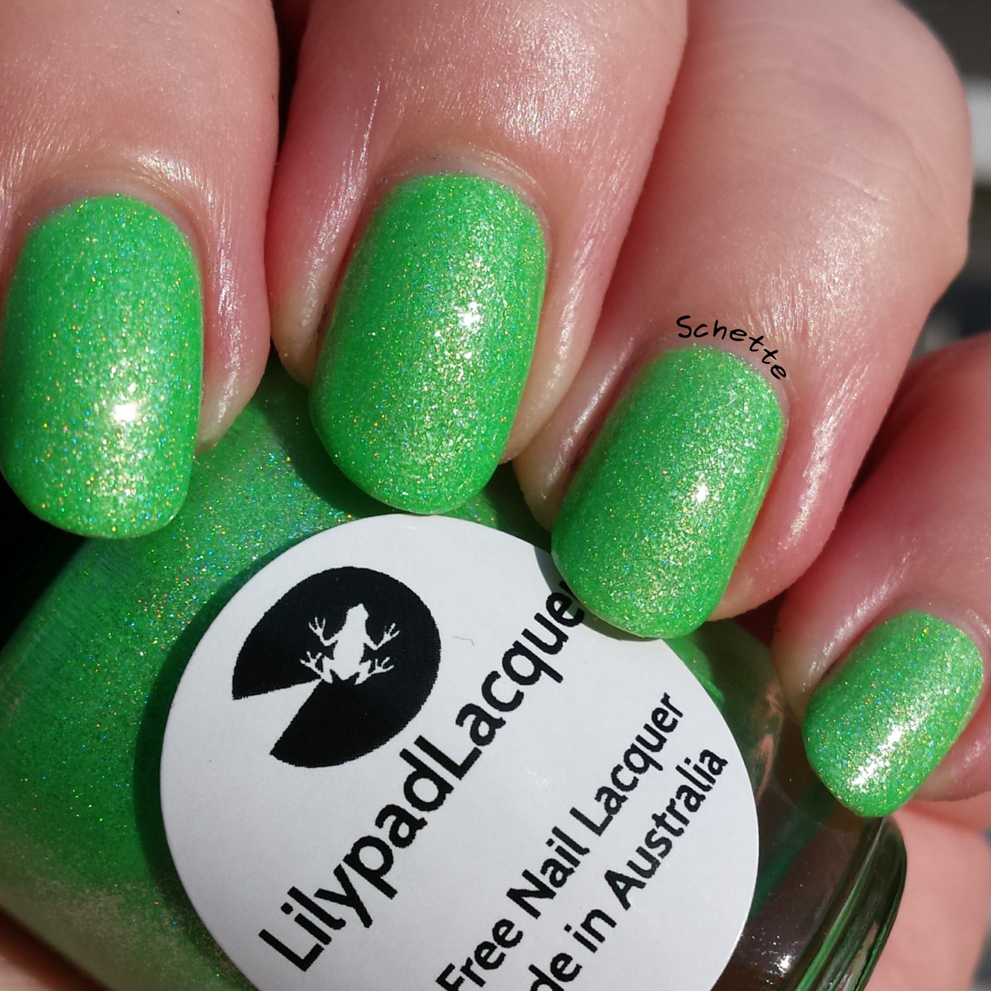 Lilypad Lacquer : Sherbet Sprinkles, Lime Zinger 