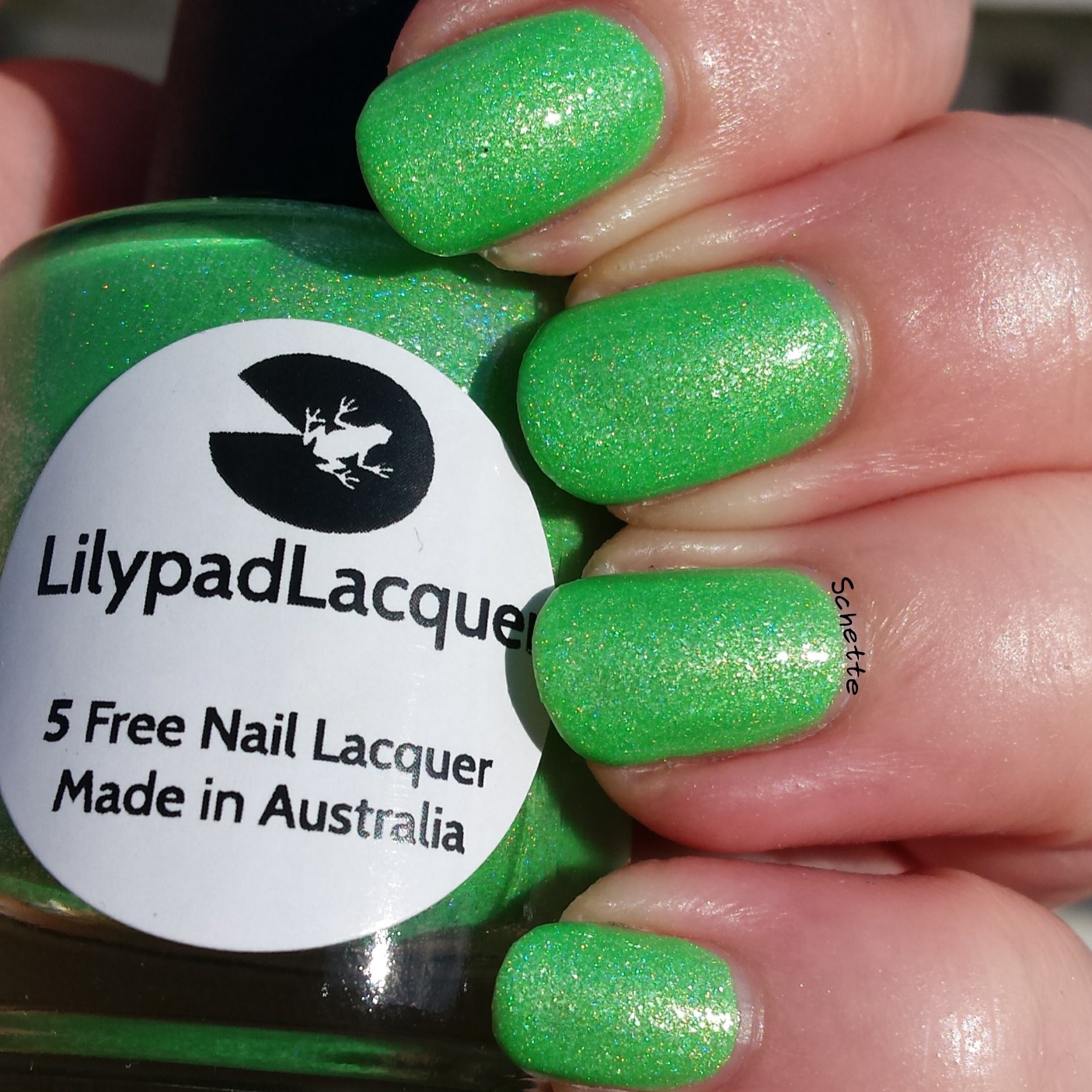 Lilypad Lacquer : Sherbet Sprinkles, Lime Zinger 