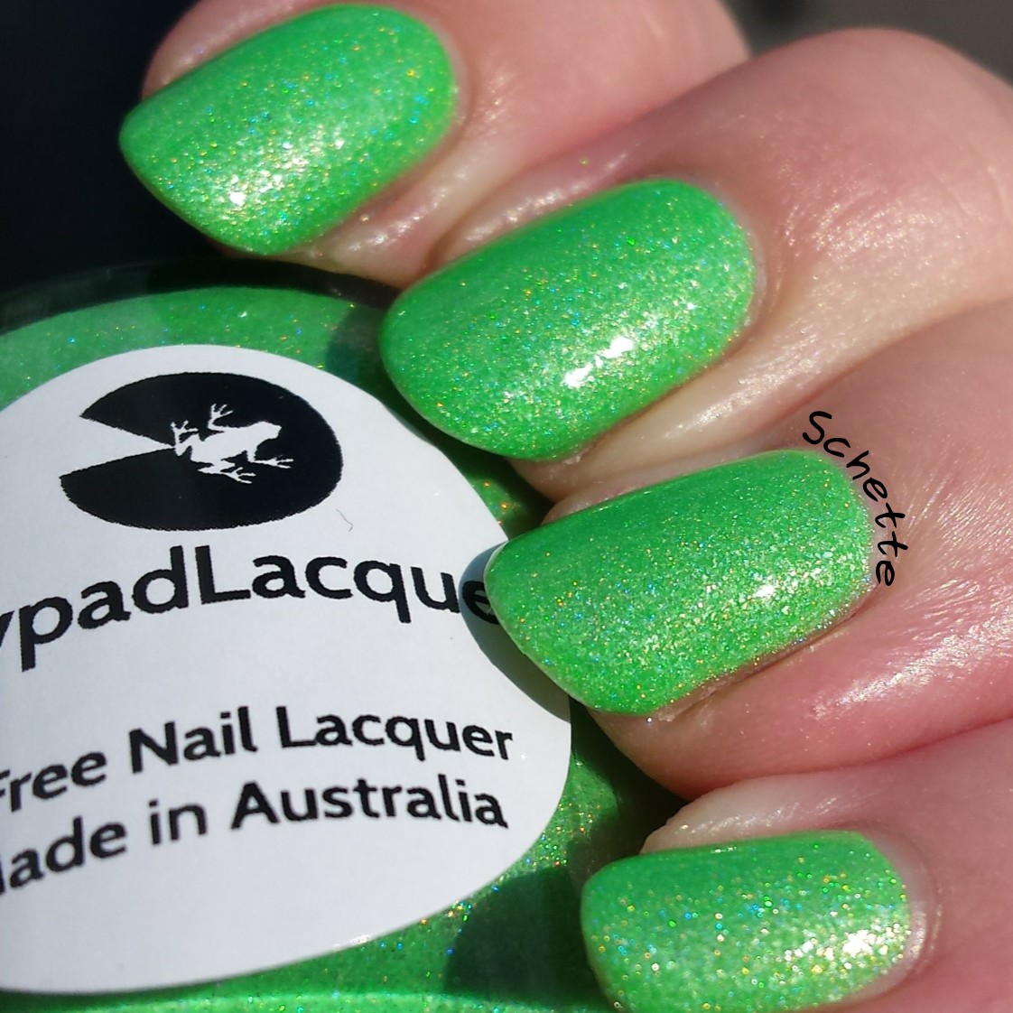 Lilypad Lacquer : Sherbet Sprinkles, Lime Zinger 