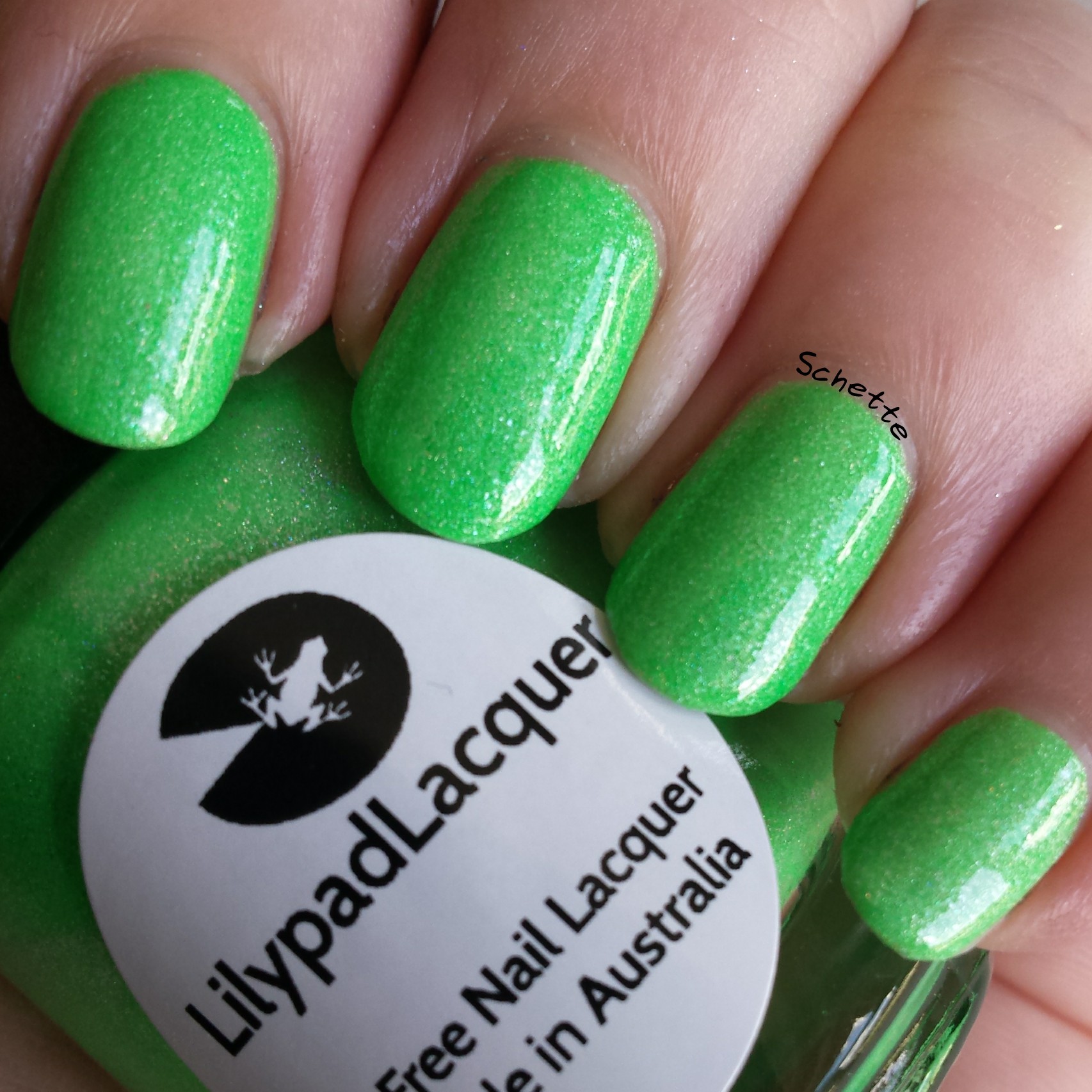 Lilypad Lacquer : Sherbet Sprinkles, Lime Zinger 