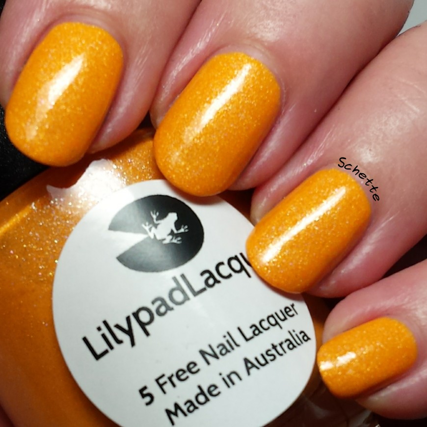 Lilypad Lacquer : Mango Buzz, Berry Blast, Bubblegum fizz, Tarty tangerine 