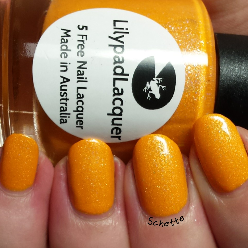 Lilypad Lacquer : Mango Buzz, Berry Blast, Bubblegum fizz, Tarty tangerine 