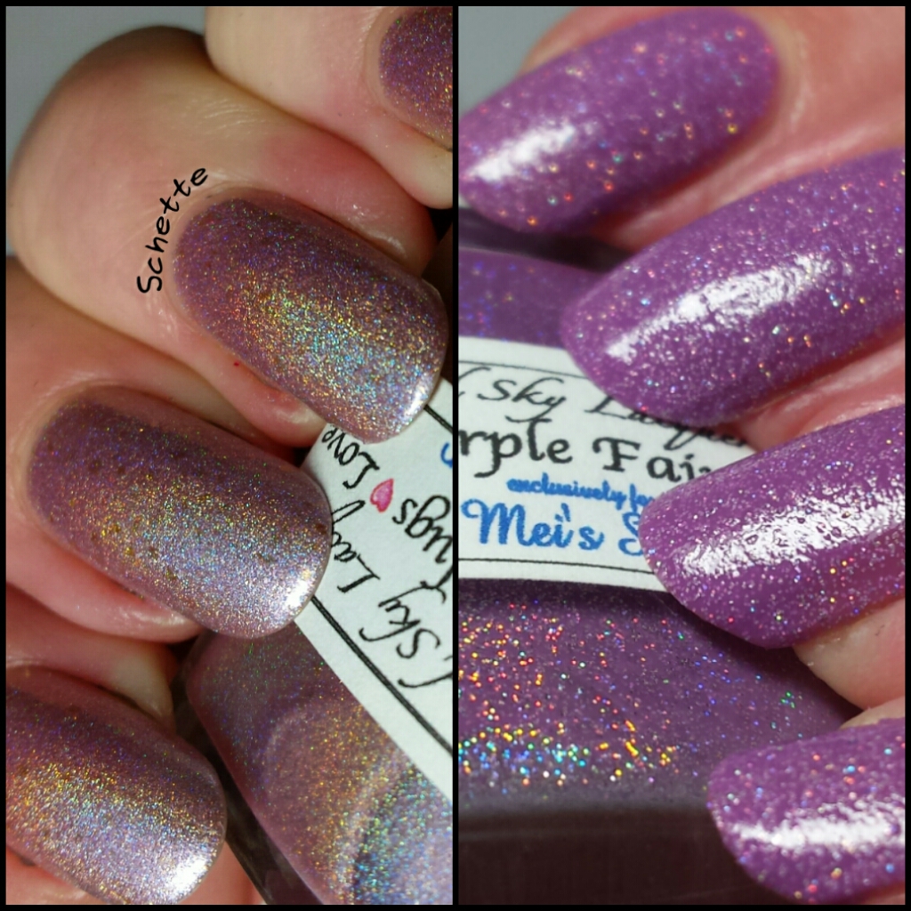 Liquid Sky Lacquer : Wish <3 Hugs <3 Love, Purple Fairy