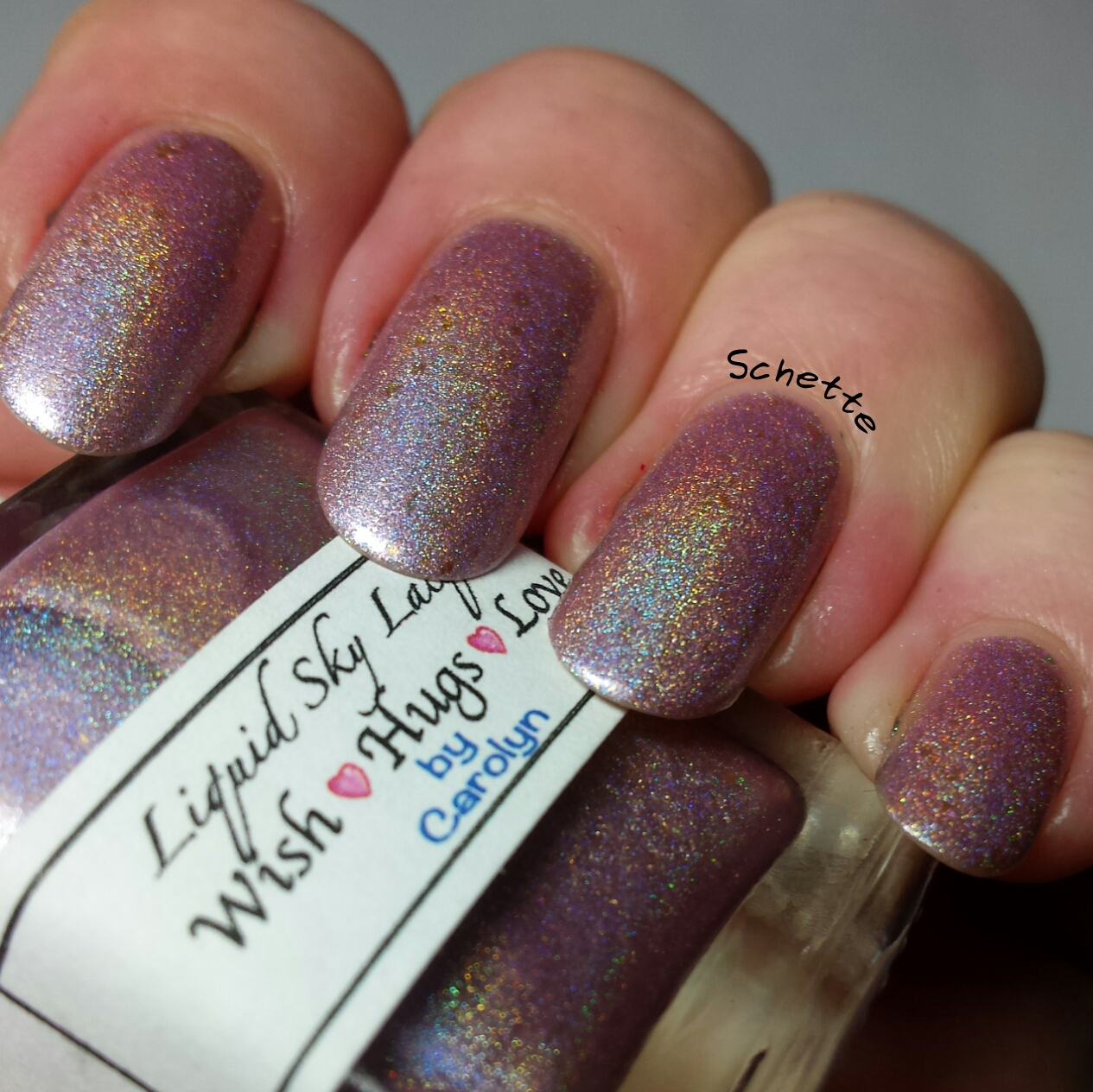 Liquid Sky Lacquer : Wish <3 Hugs <3 Love, Purple Fairy