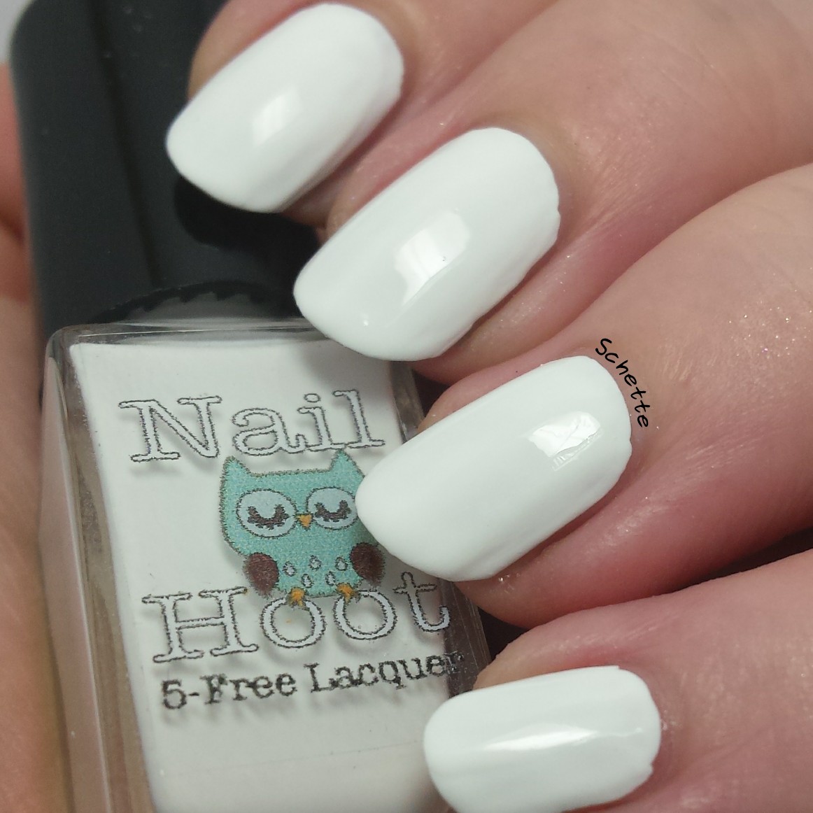 Nail Hoot : Pure Black Stamping, Pure White Stamping