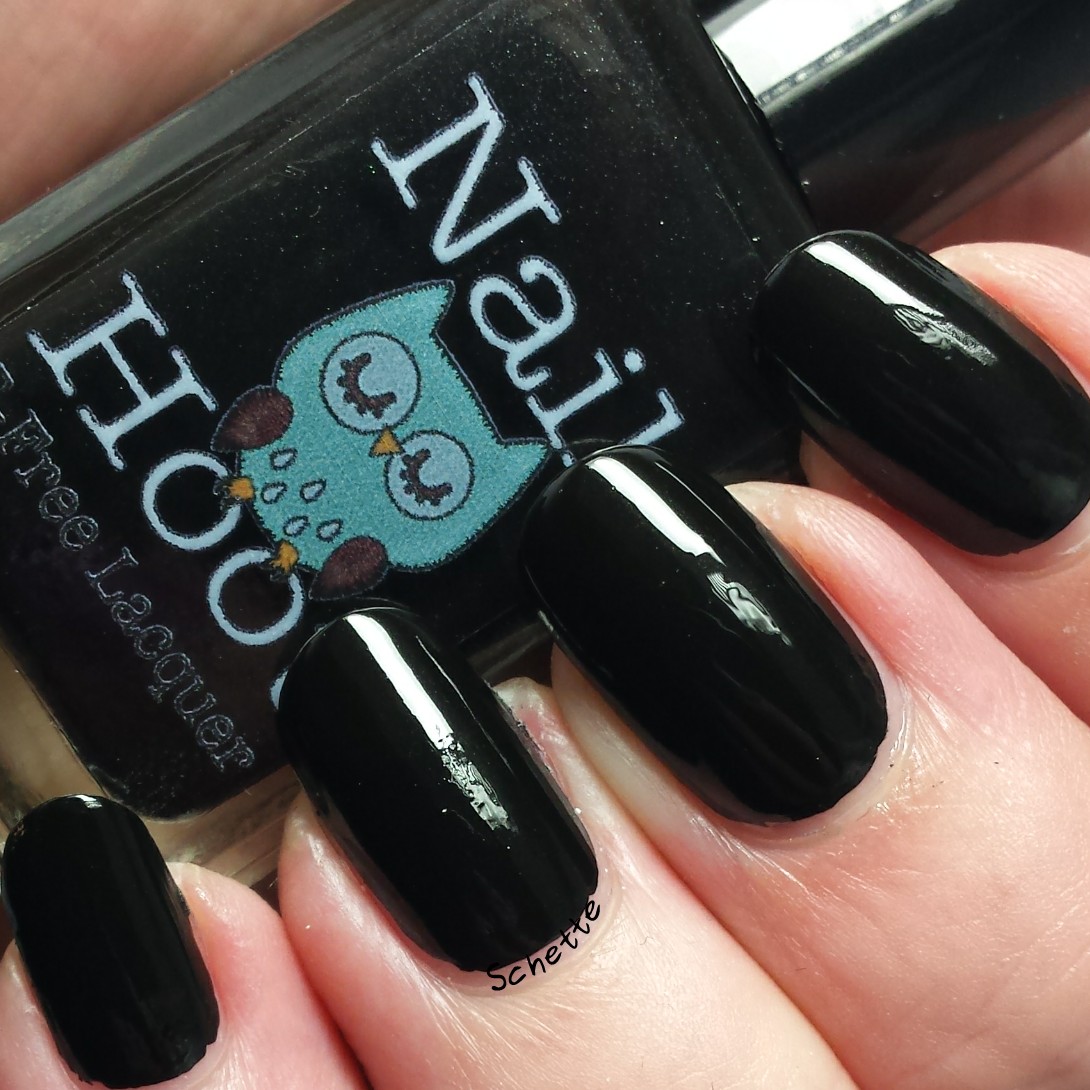 Nail Hoot : Pure Black Stamping, Pure White Stamping