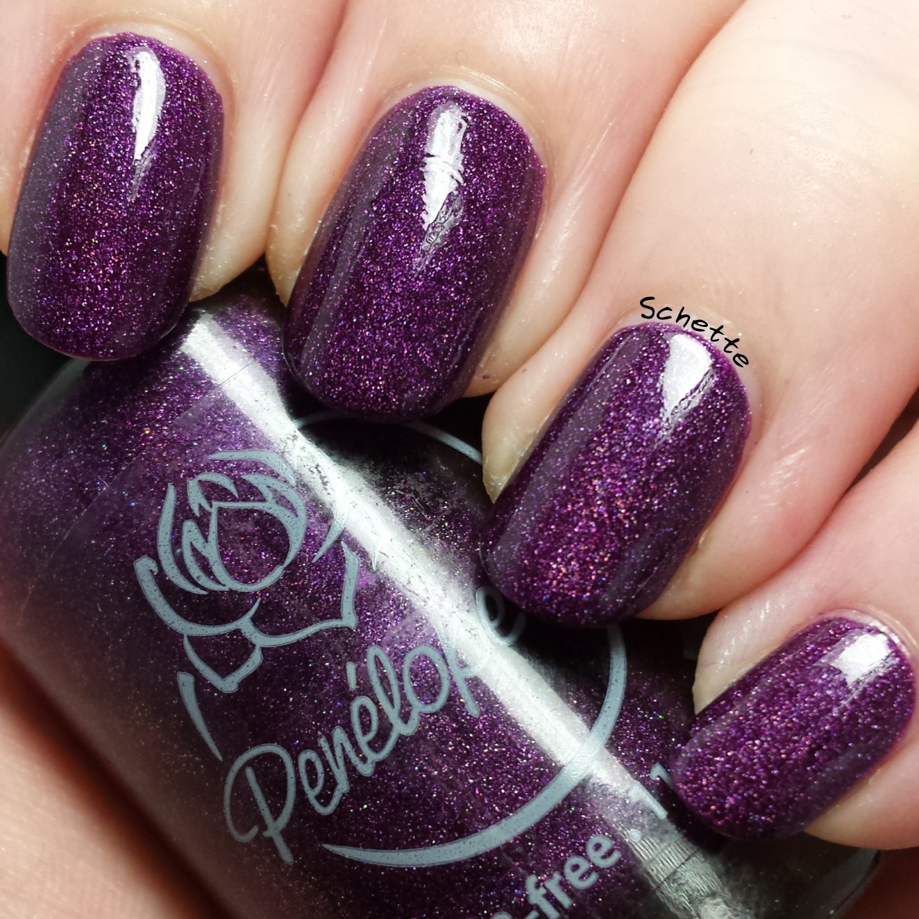 Penelope Luz : Belladonna, To the infinty, Glam Polish : Blizzard