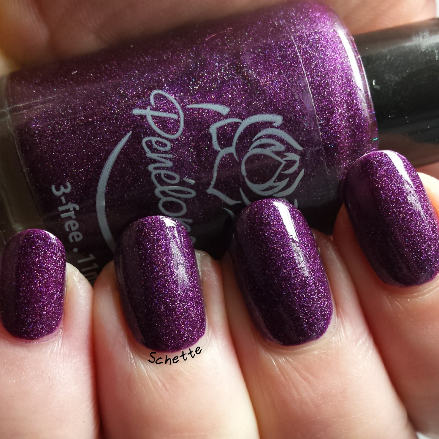 Penelope Luz : Belladonna, To the infinty, Glam Polish : Blizzard