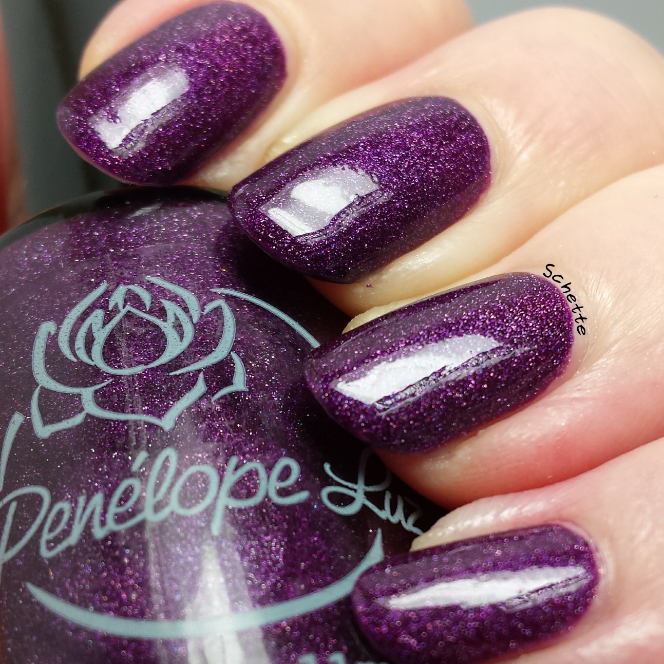 Penelope Luz : Belladonna, To the infinty, Glam Polish : Blizzard