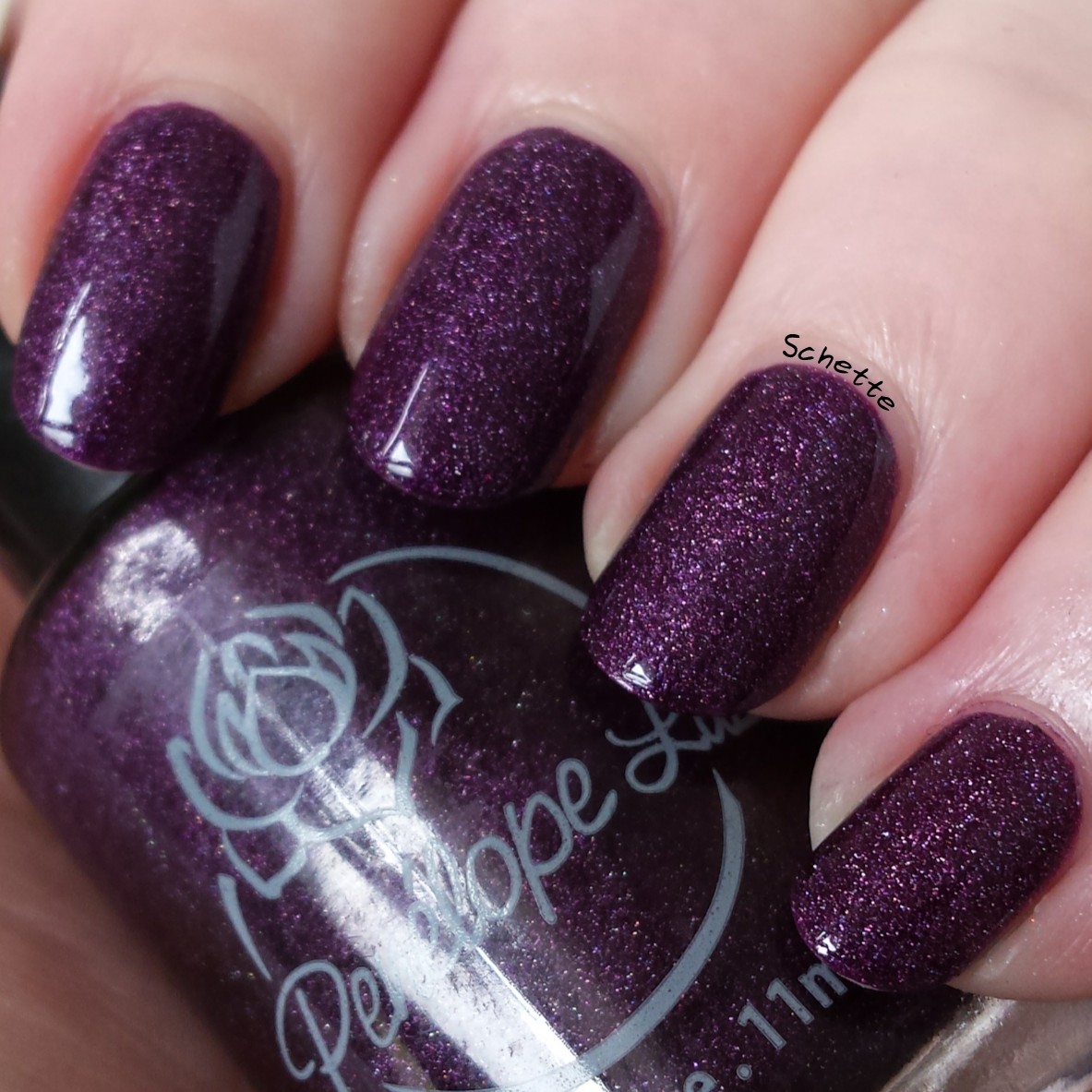 Penelope Luz : Belladonna, To the infinty, Glam Polish : Blizzard