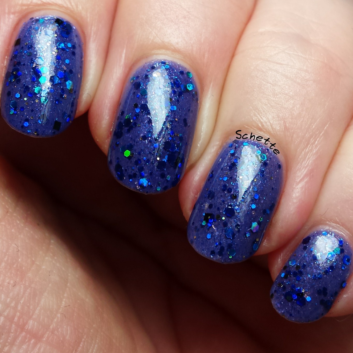 Penelope Luz : Belladonna, To the infinty, Glam Polish : Blizzard