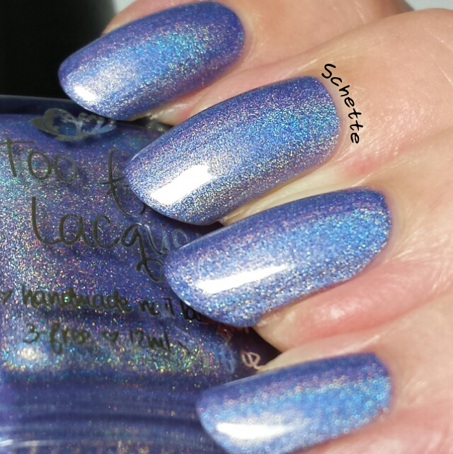 Too Fancy Lacquer : Purple Iris