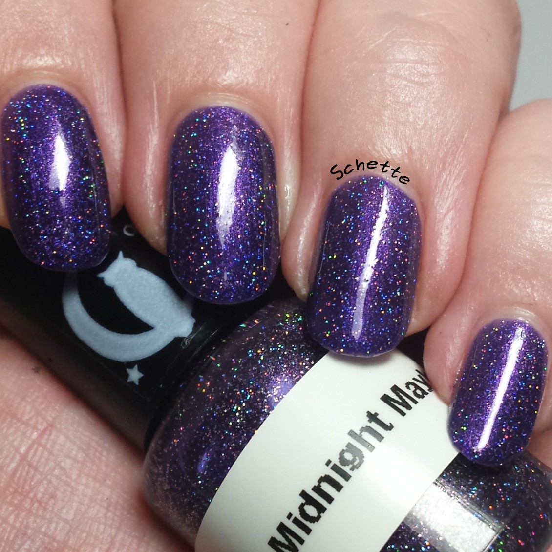 Carpe Noctem Cosmetics - Midnight Mayhem, Wine about it