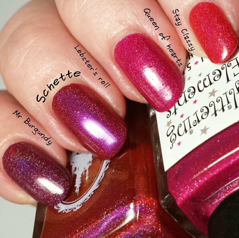 Enchanted Polish : Red Skittle Mani