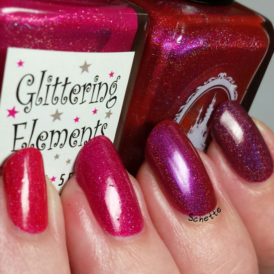 Enchanted Polish : Red Skittle Mani