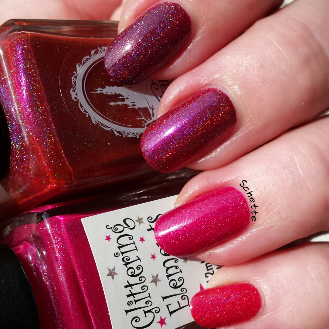 Enchanted Polish : Red Skittle Mani