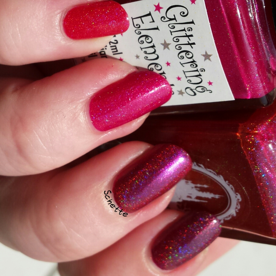 Enchanted Polish : Red Skittle Mani