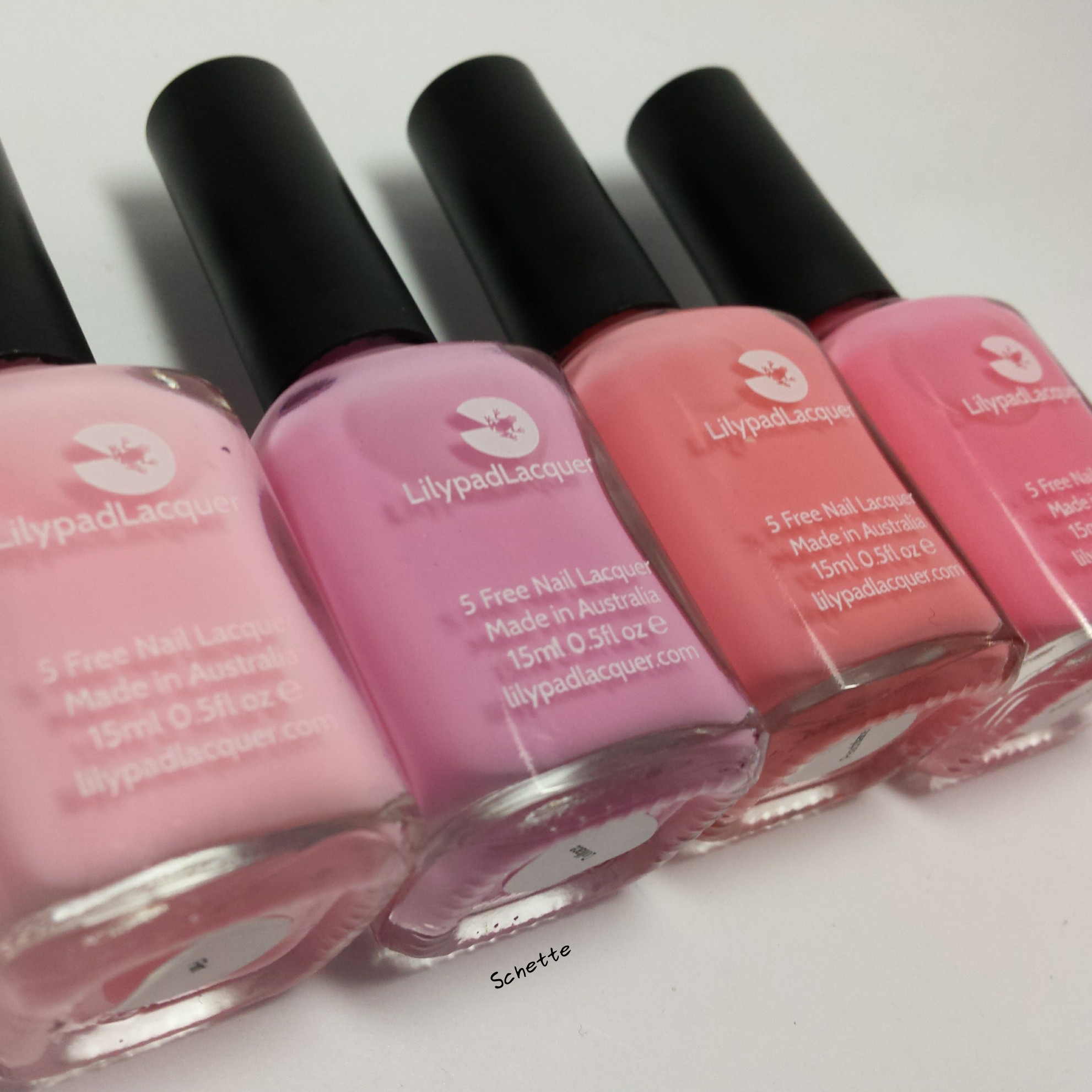 Lilypad Lacquer : The blush collection