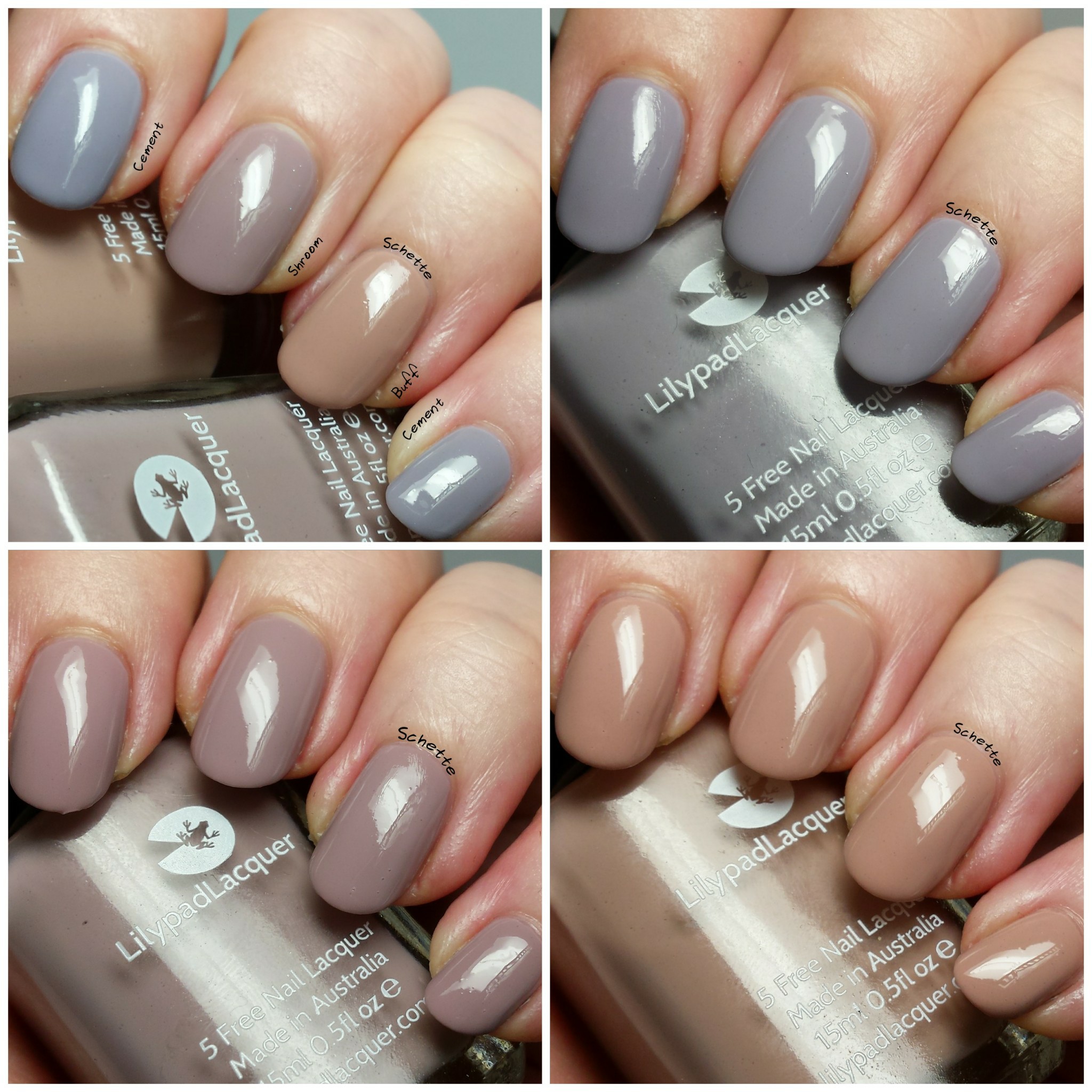 Lilypad Lacquer : The Nude and Neutral Collection Part 1