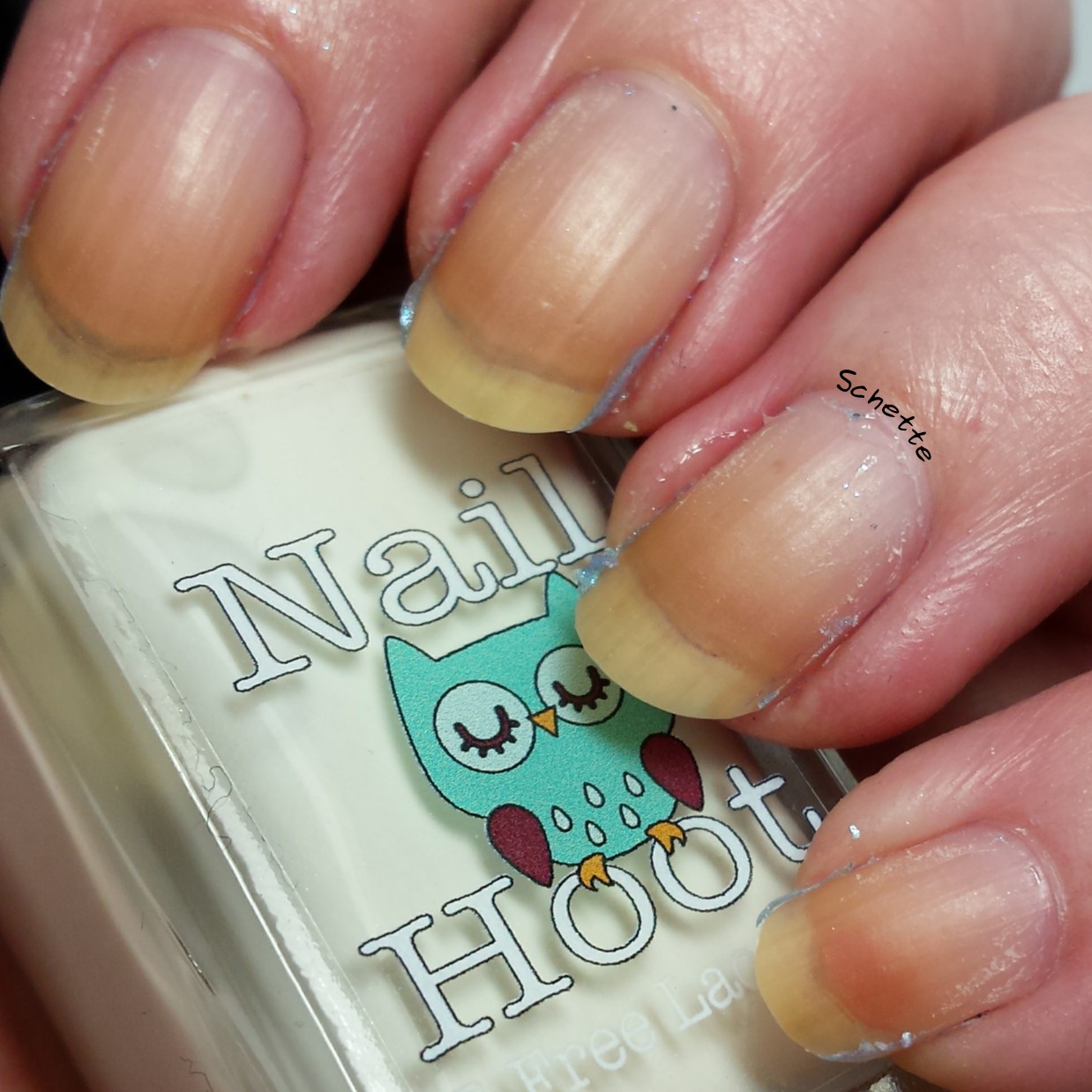 Nail Hoot : Talon Super Swatch & Peel Base Coat