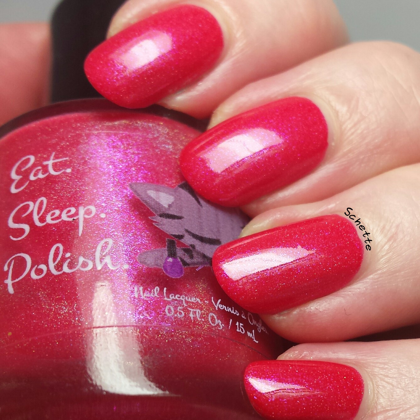 Eat Sleep Polish : Muffy the Mouse, Freddy the flamingo