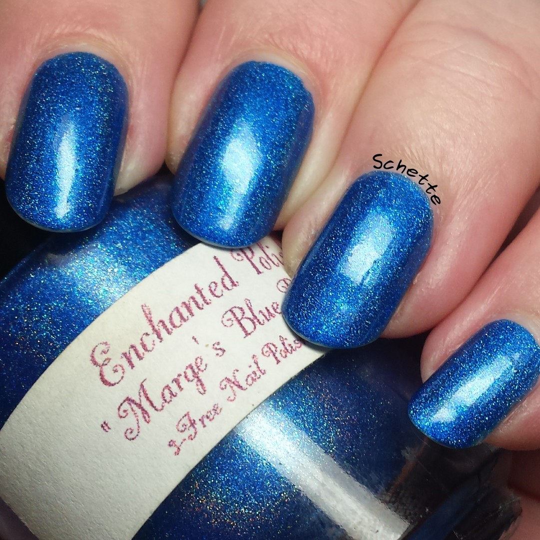 Enchanted Polish : Marge's Blue Behive (fatty)