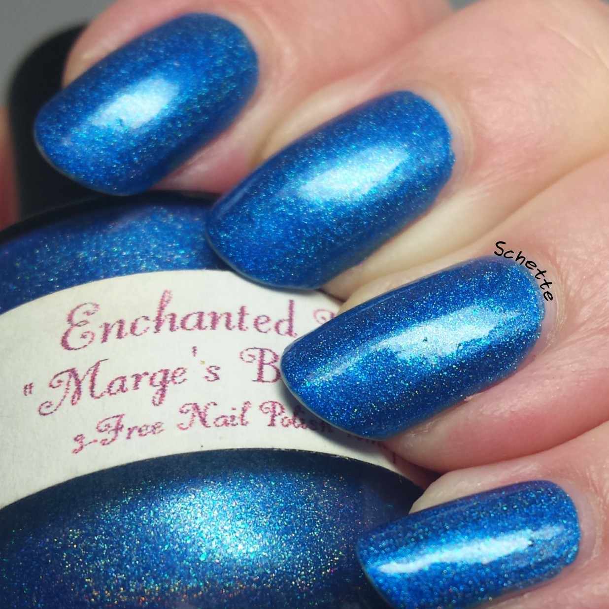 Enchanted Polish : Marge's Blue Behive (fatty)