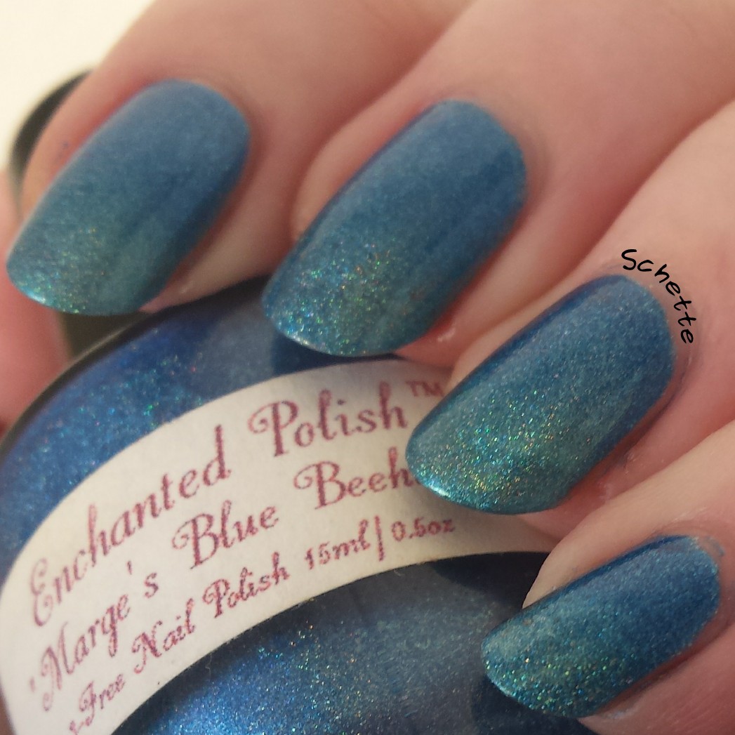 Enchanted Polish : Marge's Blue Behive (fatty)