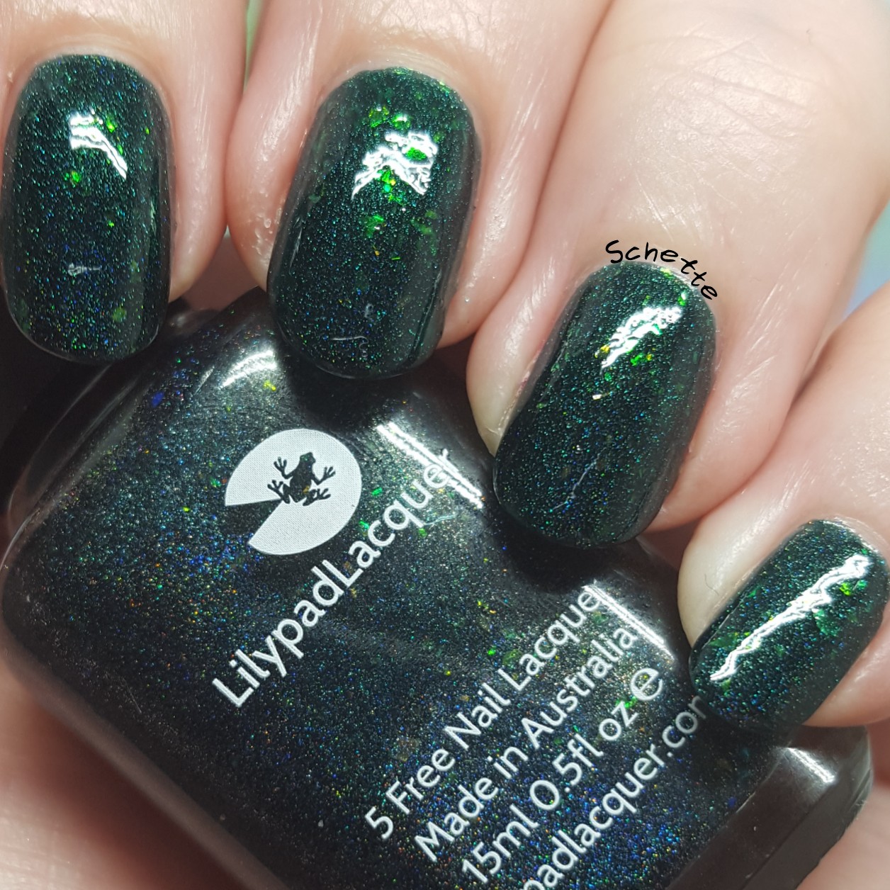 Lilypad Lacquer - Deep Green Sea