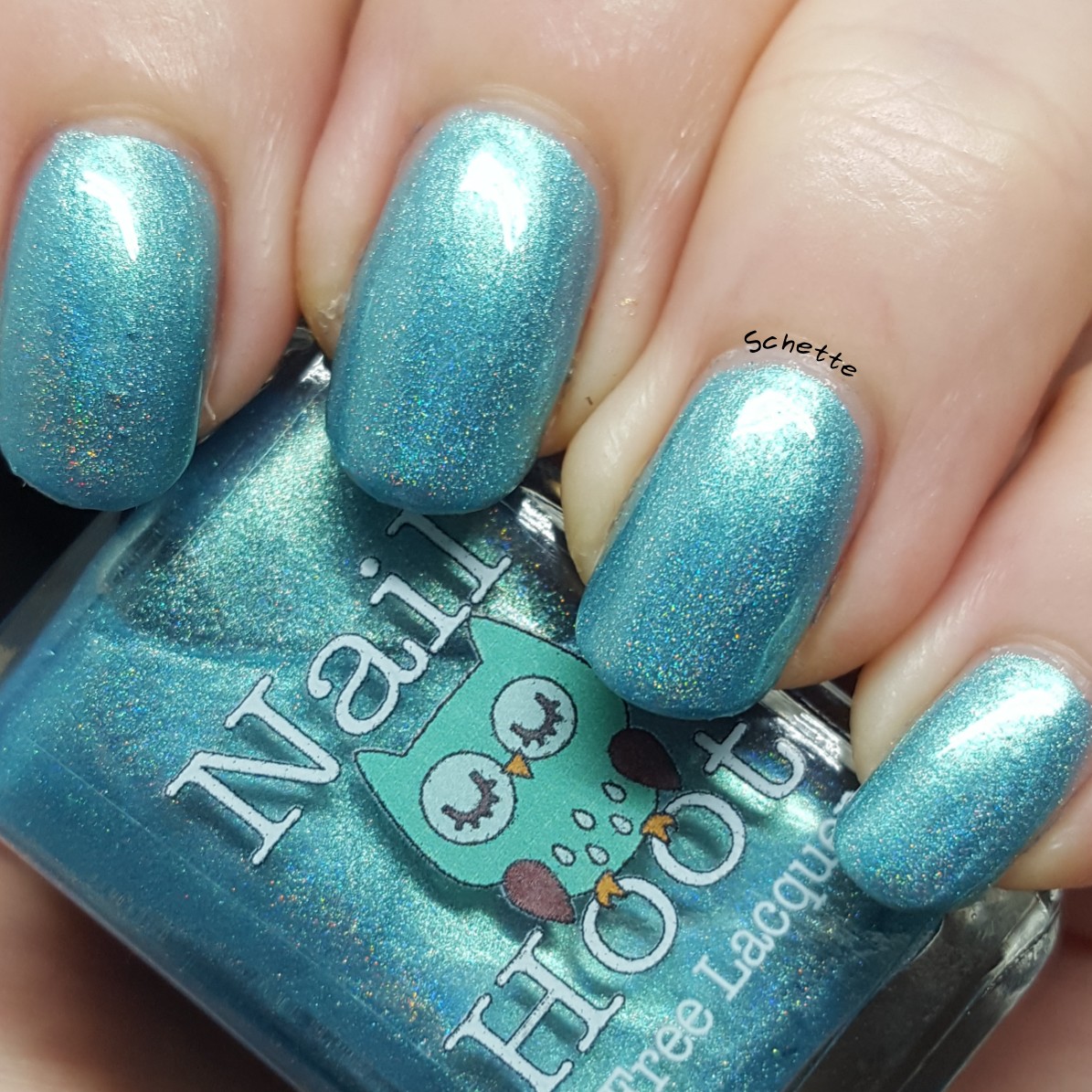 Nail Hoot - December Turquoise